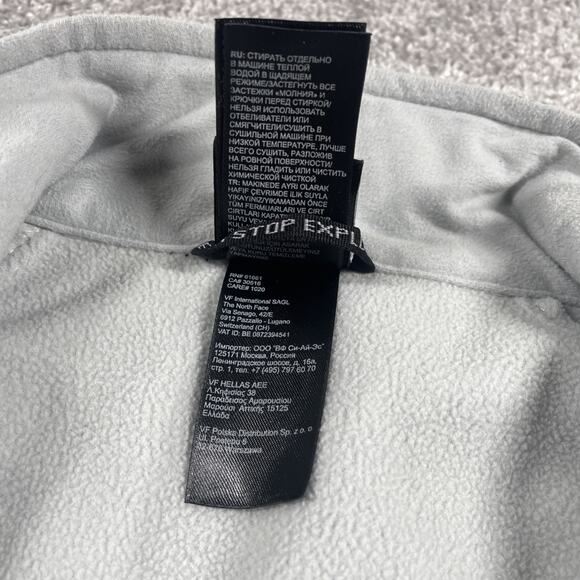 North Face Jacket Womens Small Soft Shell Fleece Zip Up Floral Outdoors - Picture 8 of 16